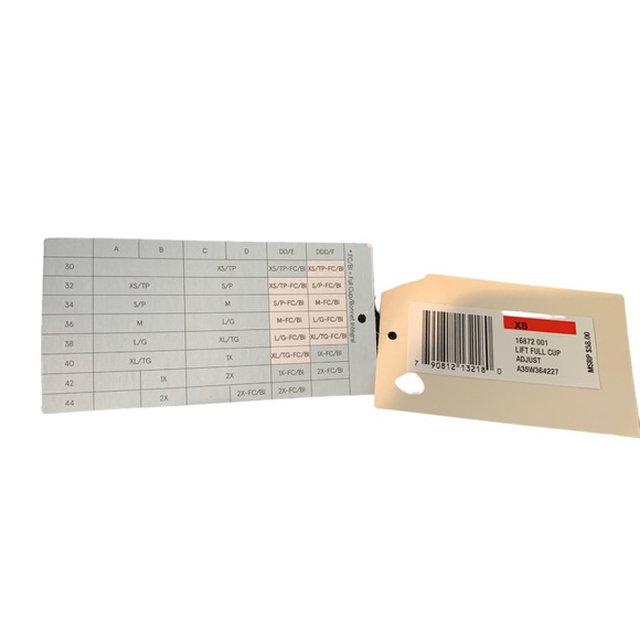 True & Co True Body Lift Full Cup Triangle Bra Bralette Black XS - Picture 5 of 5